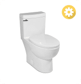 Malibu II Toilet requires alternative installation & parts