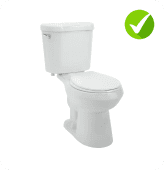 N2428T-E Toilet is compatible
