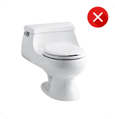 Rialto Toilet is incompatible