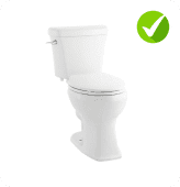 Rutherford Toilet is compatible