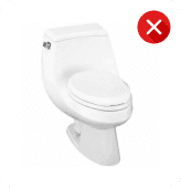 San Martine Toilet is incompatible