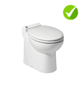 Sanimarin Toilet is compatible