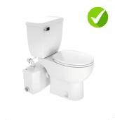 Saniplus Toilet is compatible
