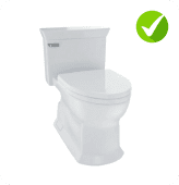 Soiree Toilet is compatible