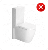 Starck 2 Toilet is incompatible
