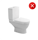 Starck 3 Toilet is incompatible