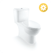Sydney Smart One-Piece Toilet requires alternative installation & parts