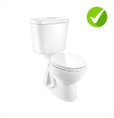 Sydney Smart Two-Piece Toilet is compatible
