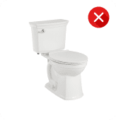 Vormax Plus Self-Cleaning Toilet is incompatible