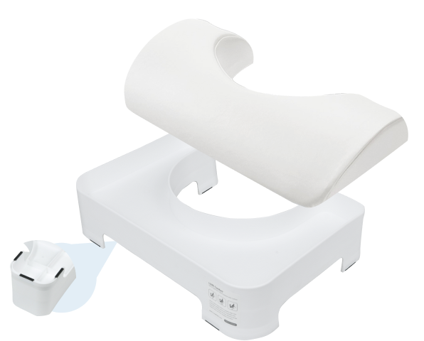 Better Bowel Movements Luxe Ergonomic Toilet Footstool Luxe Bidet
