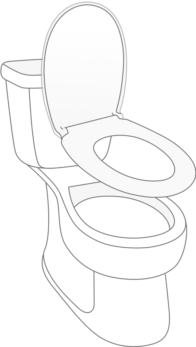 a diagram of toilet