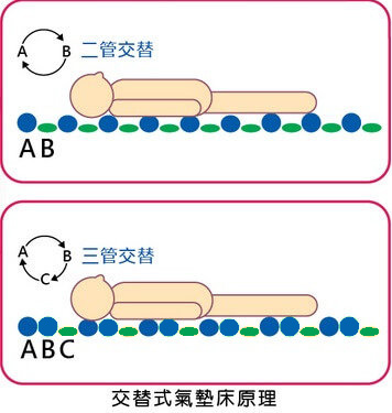 氣墊床氣囊的兩管、三管有什麼差別？該怎麼選擇