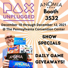 Anomia Press @ Pax Unplugged 2021 - Booth 3532