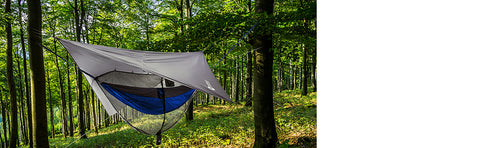 Camping Hammock with Separated Bug Net