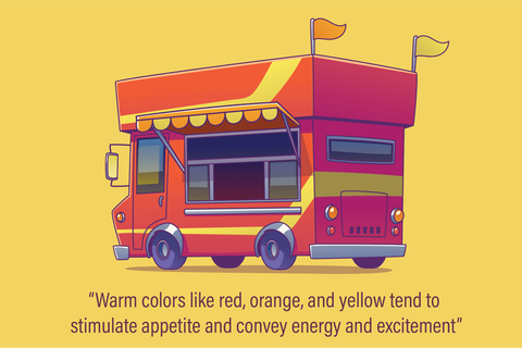 how to pick food truck colors