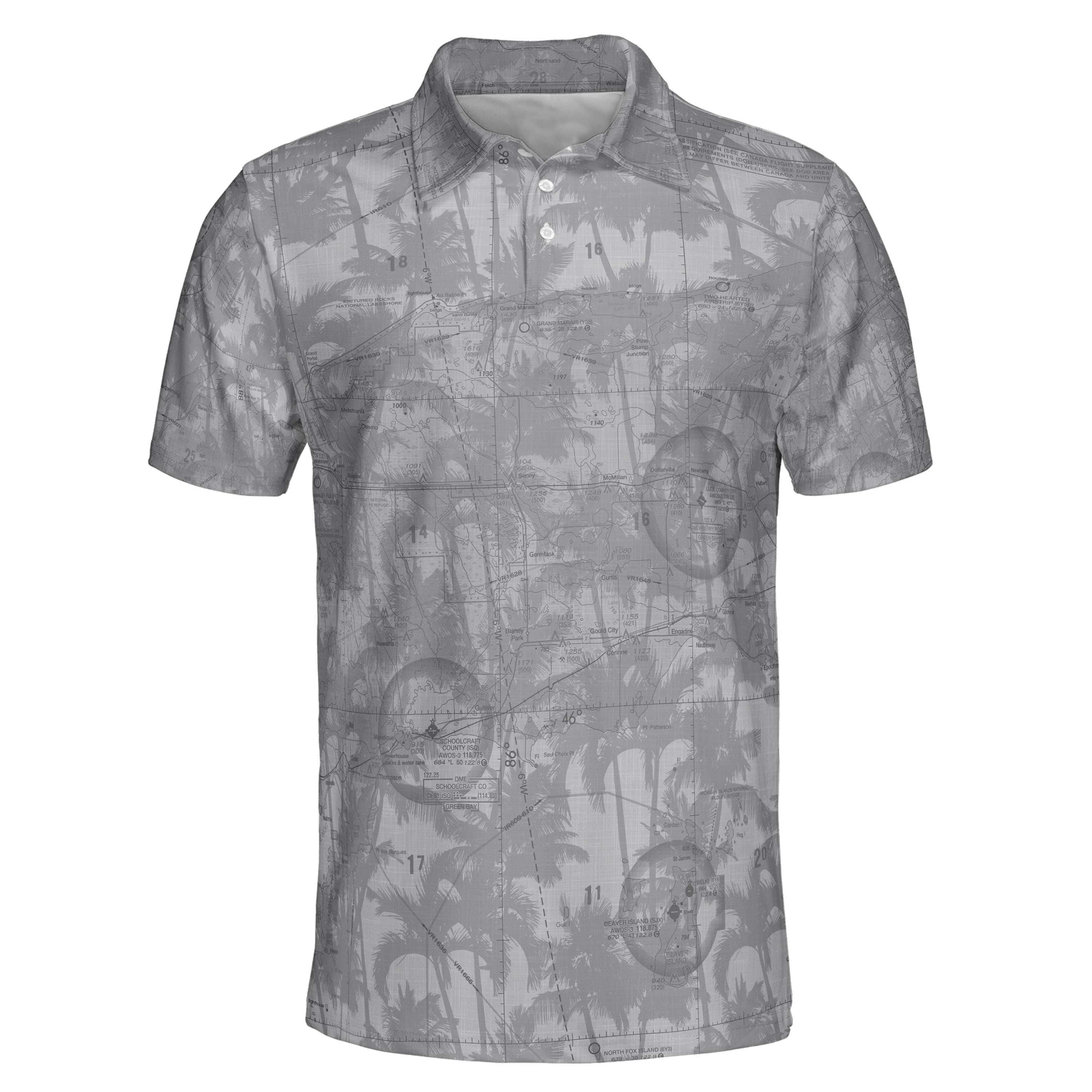 The Lightweight Newberry and U.P. Overcast Palms Sports Polo