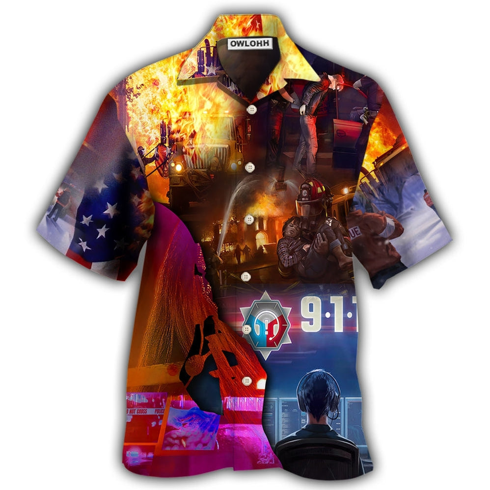 Firefighter 911 So Important Hawaii Shirt Ha1679