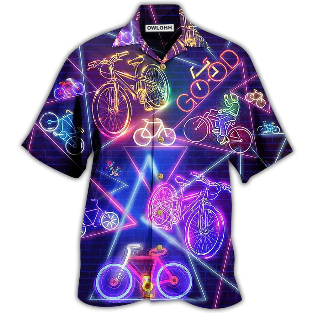 Bike Neon Style Love Purple Really Much Hawaii Shirt Ha37436