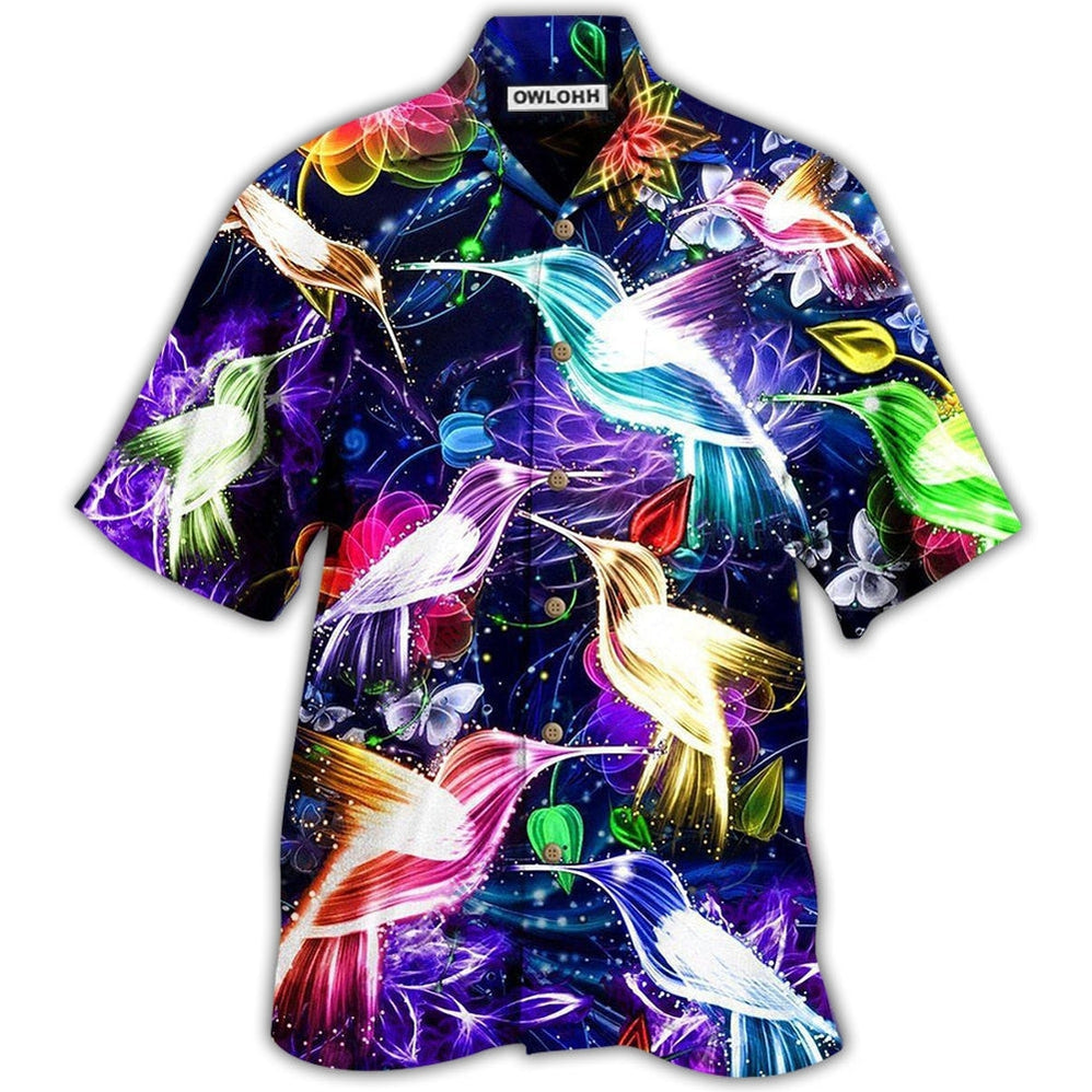 Hummingbird Neon Love Animals So Much Hawaii Shirt Ha90780