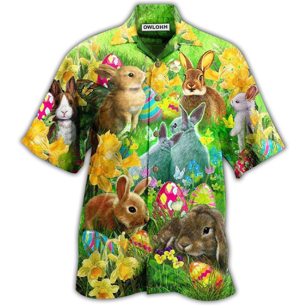 Easter Bunnie Happy Hawaii Shirt Ha16694