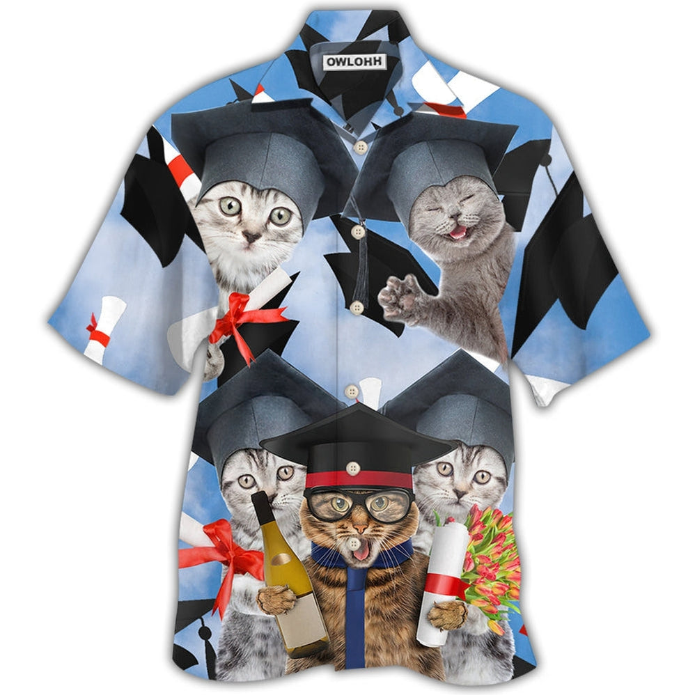 Cat Graduation Cute Hawaii Shirt Ha110772