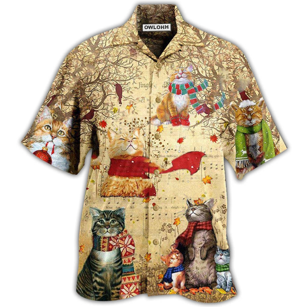 Cat In The Melody Of Life Hawaii Shirt Ha54038