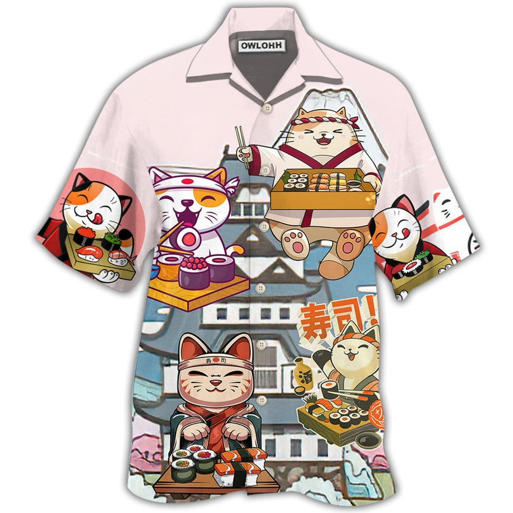 Cat Sushi Lovely Hawaii Shirt Ha94160