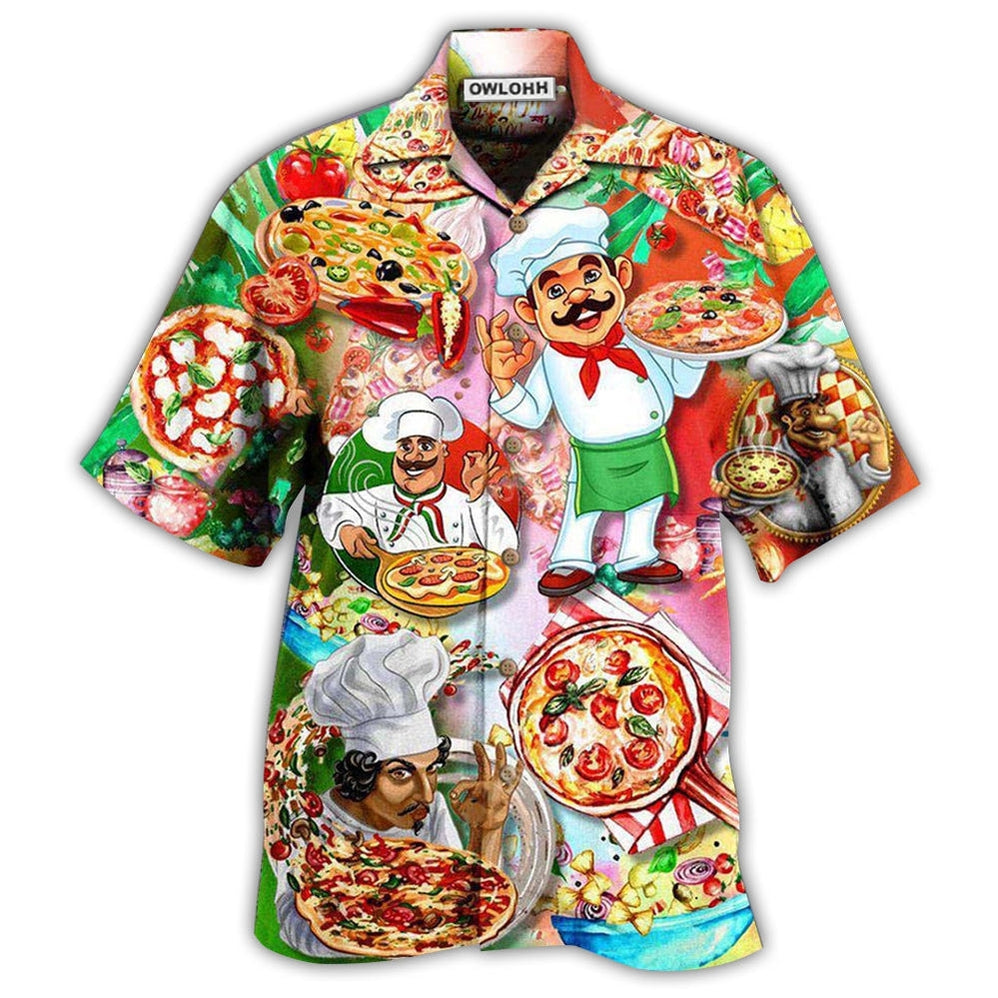 Chef Pizza A Slice Day Keeps The Sad Away Hawaii Shirt Ha109264