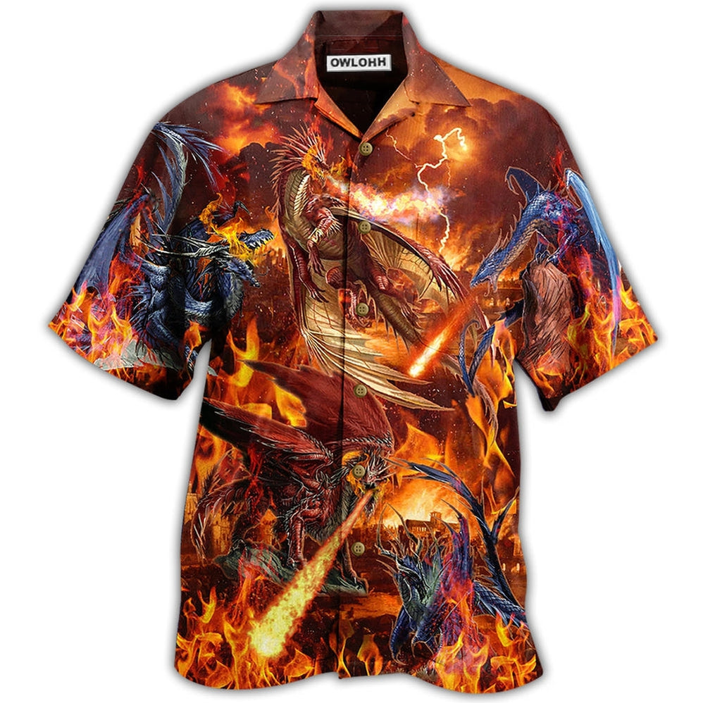 Dragon Fire Combat Amazing Hawaii Shirt Ha90375