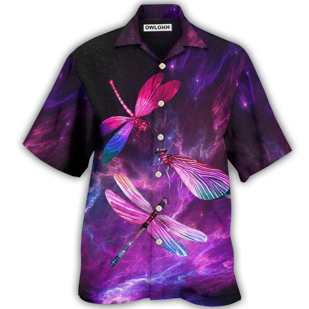 Dragonfly Purple Love Sky Hawaii Shirt Ha89008