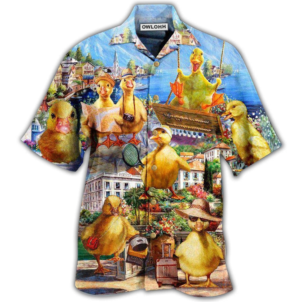 Duck In An Amazing Adventure Hawaii Shirt Ha55976