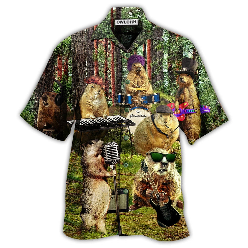 Ferret Animals Sing A Song Hawaii Shirt Ha60651