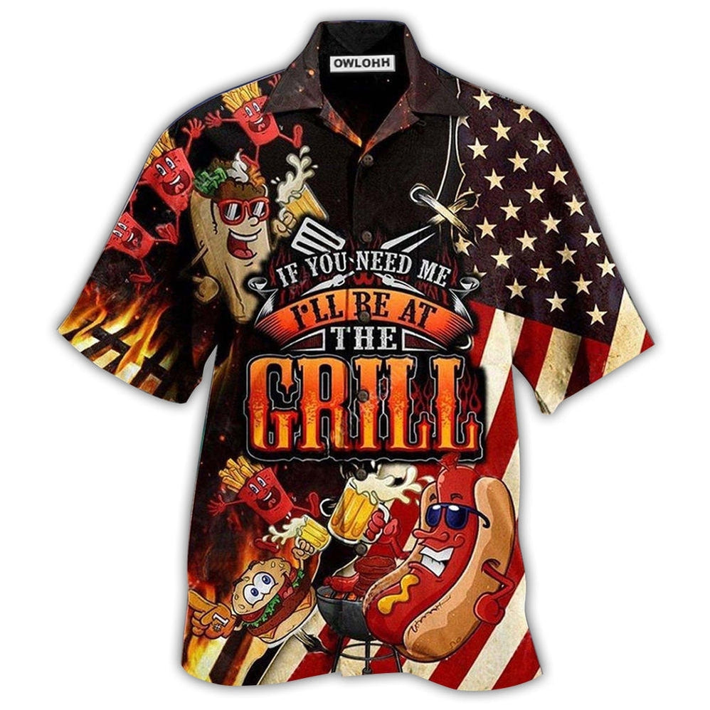 Food Barbecue I Will Be At The Grill Cool Hawaii Shirt Ha100244