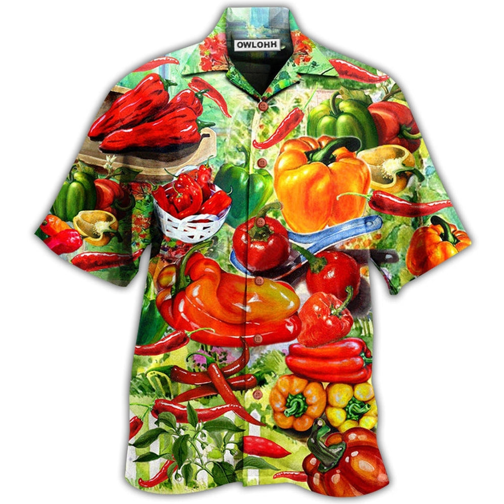 Fruit Chili And Bell Pepper Hawaii Shirt Ha89668