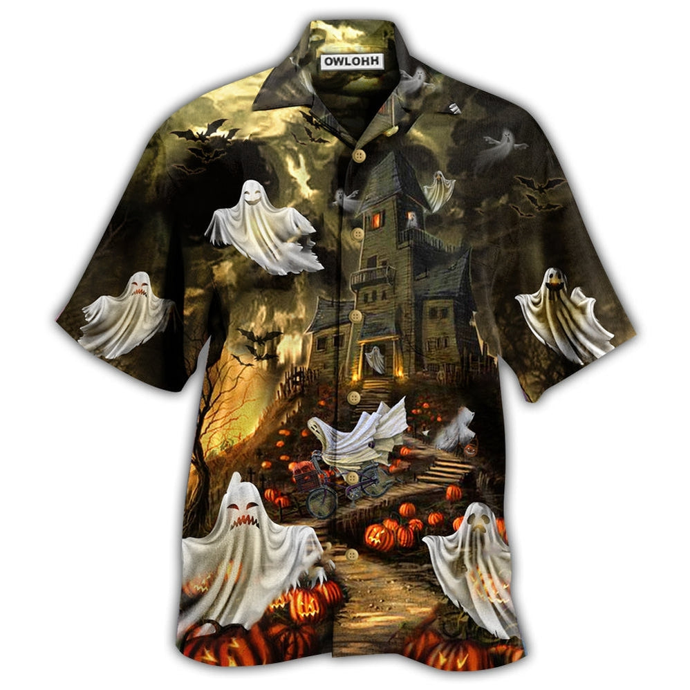 Halloween Night And Ghost Hawaii Shirt Ha46700