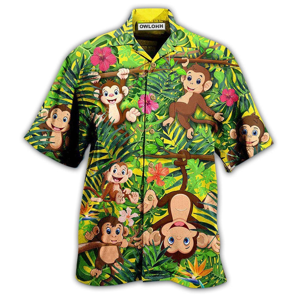 Monkey Animals Are My Spirit Hawaii Shirt Ha9246