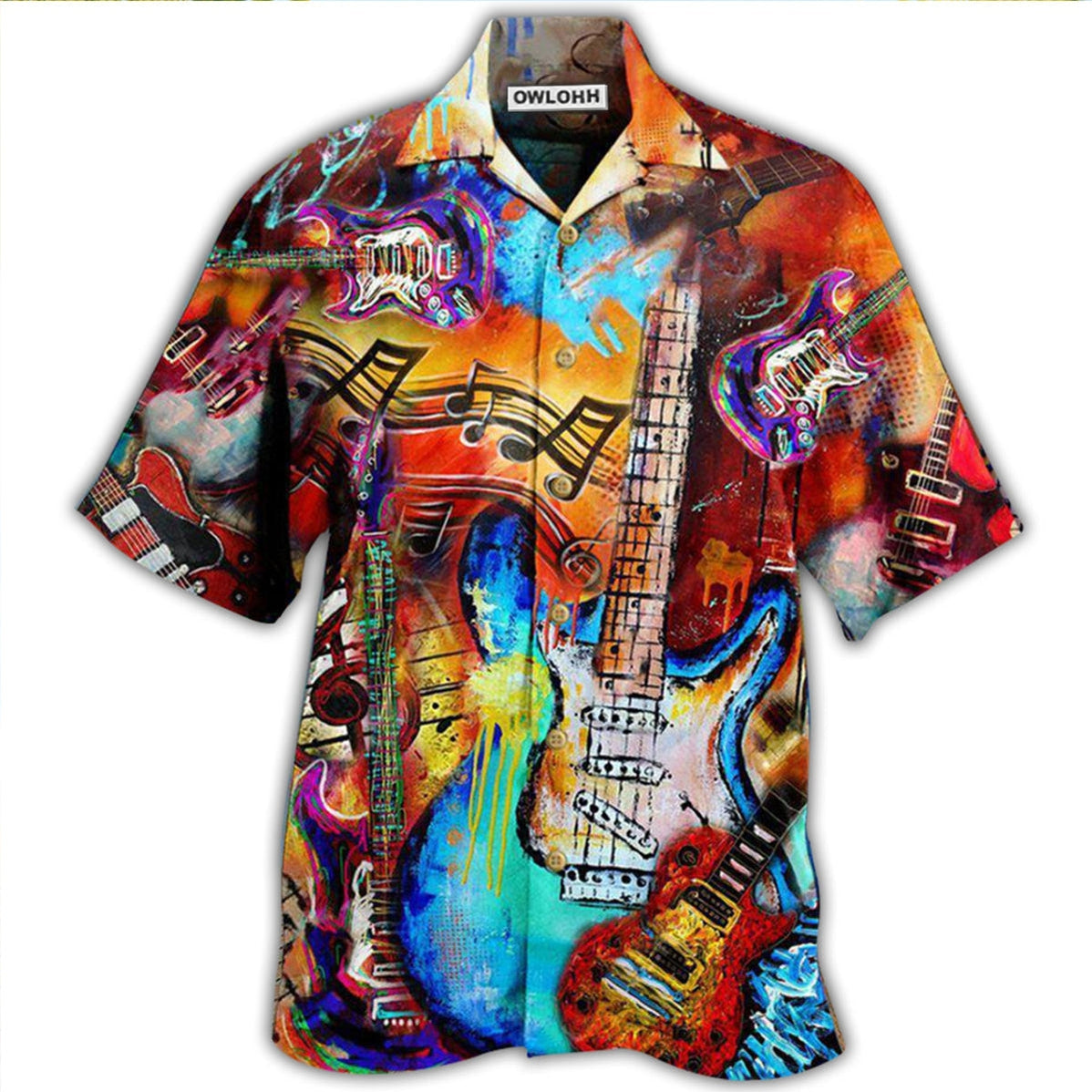 Guitar Music Go Where Hawaii Shirt Ha72929