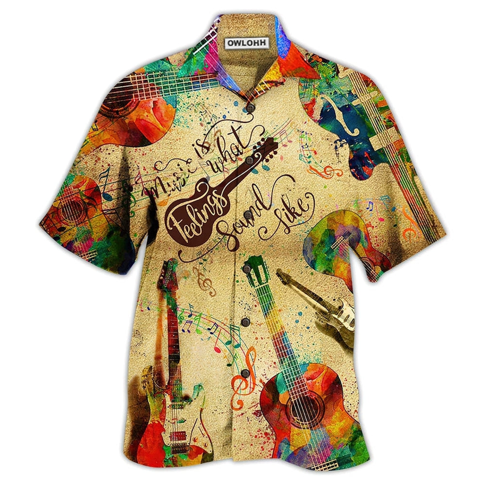 Guitar Can Sing Hawaii Shirt Ha27009