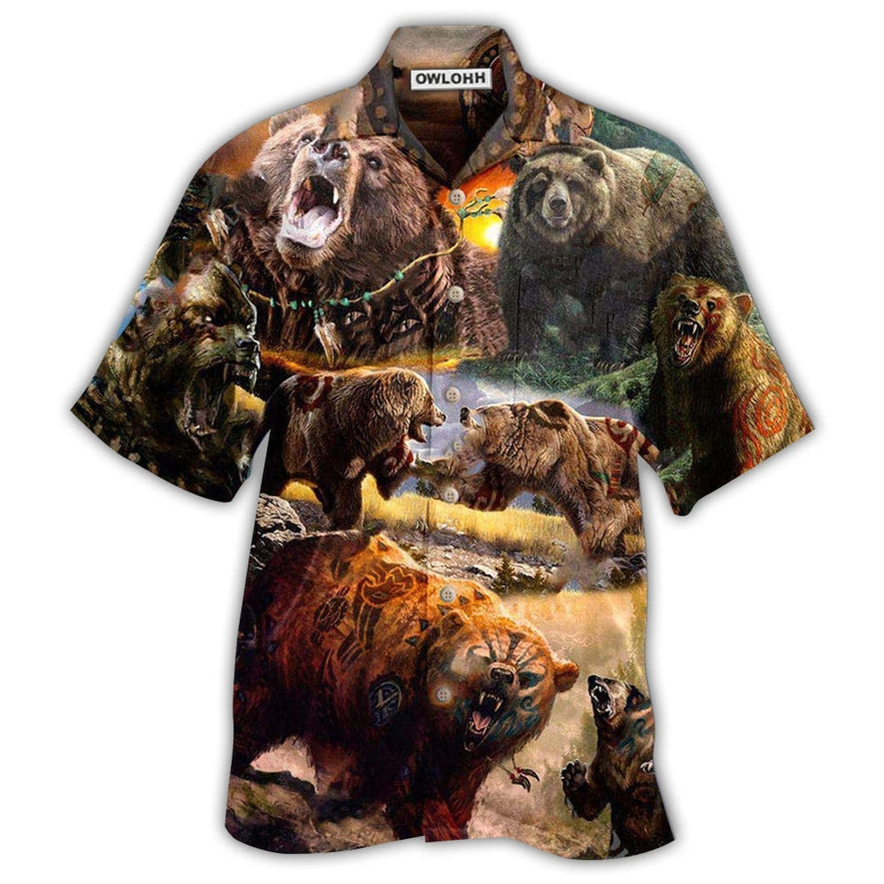 Native Bears Keep The Spirit Hawaii Shirt Ha45009