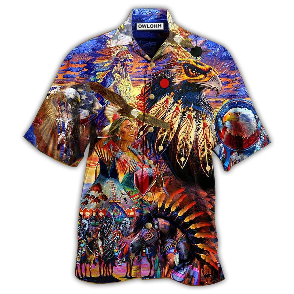 Native Eagle All My Heart Hawaii Shirt Ha30311