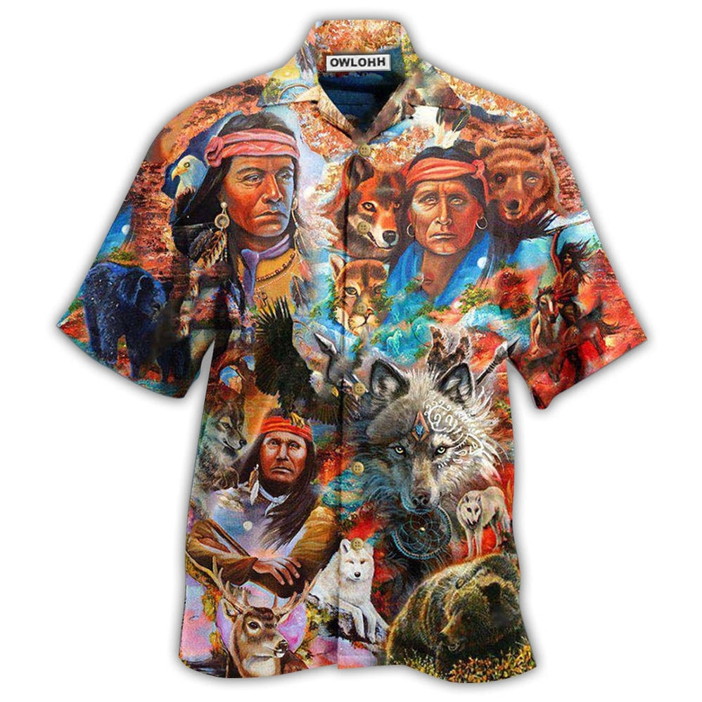 Native Let The Spirits Guide You Cool Hawaii Shirt Ha97964