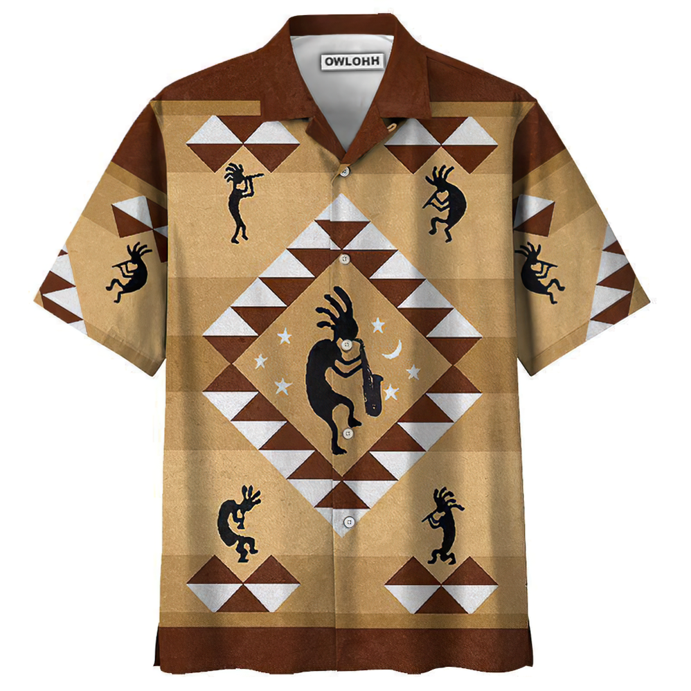 Native Style Love Peace Classic Pattern Hawaii Shirt Ha105589