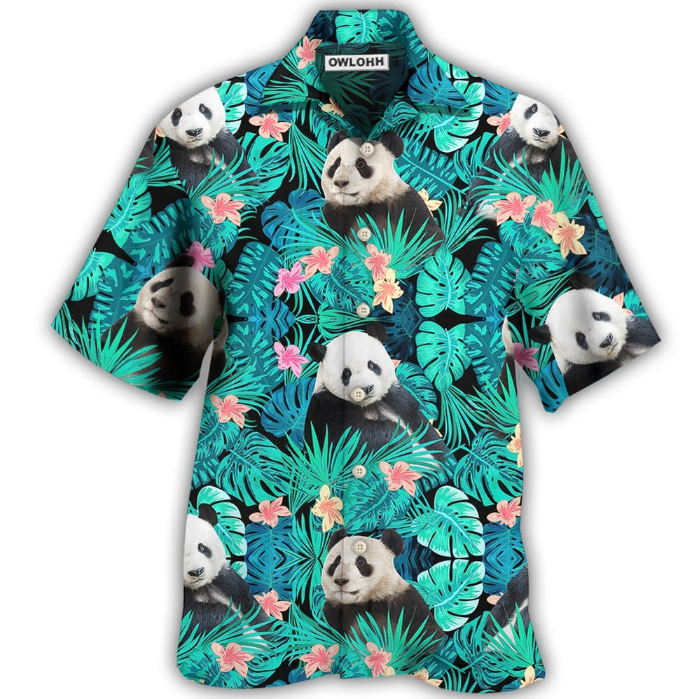 Panda Tropical Summer Hawaii Shirt Ha110411