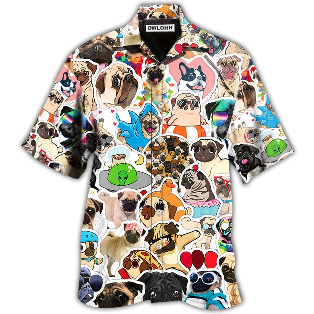 Pug So Funny Style Hawaii Shirt Ha46323