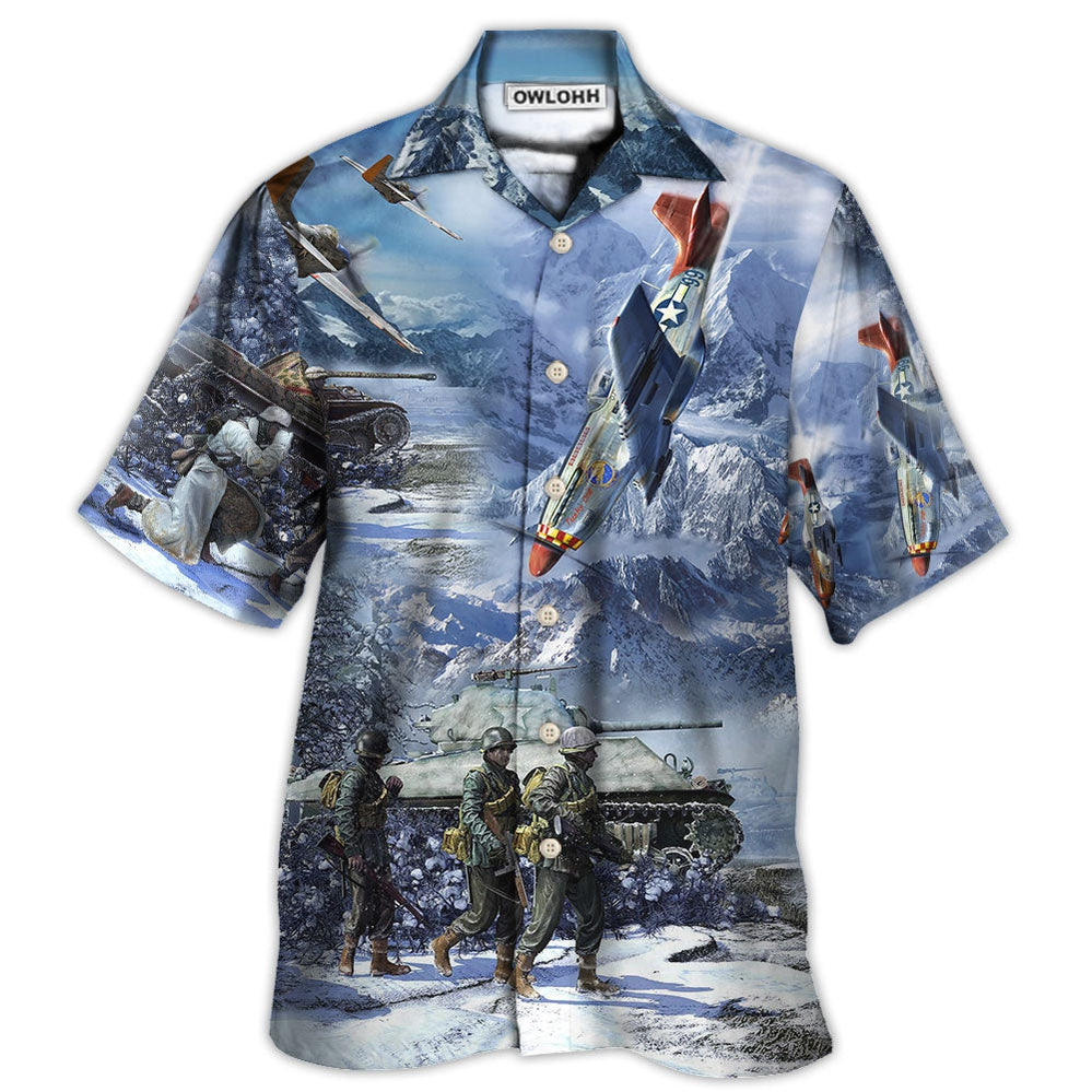 Veteran Only The Dead Have Seen End Of War With Ice Snow Hawaii Shirt Ha40627