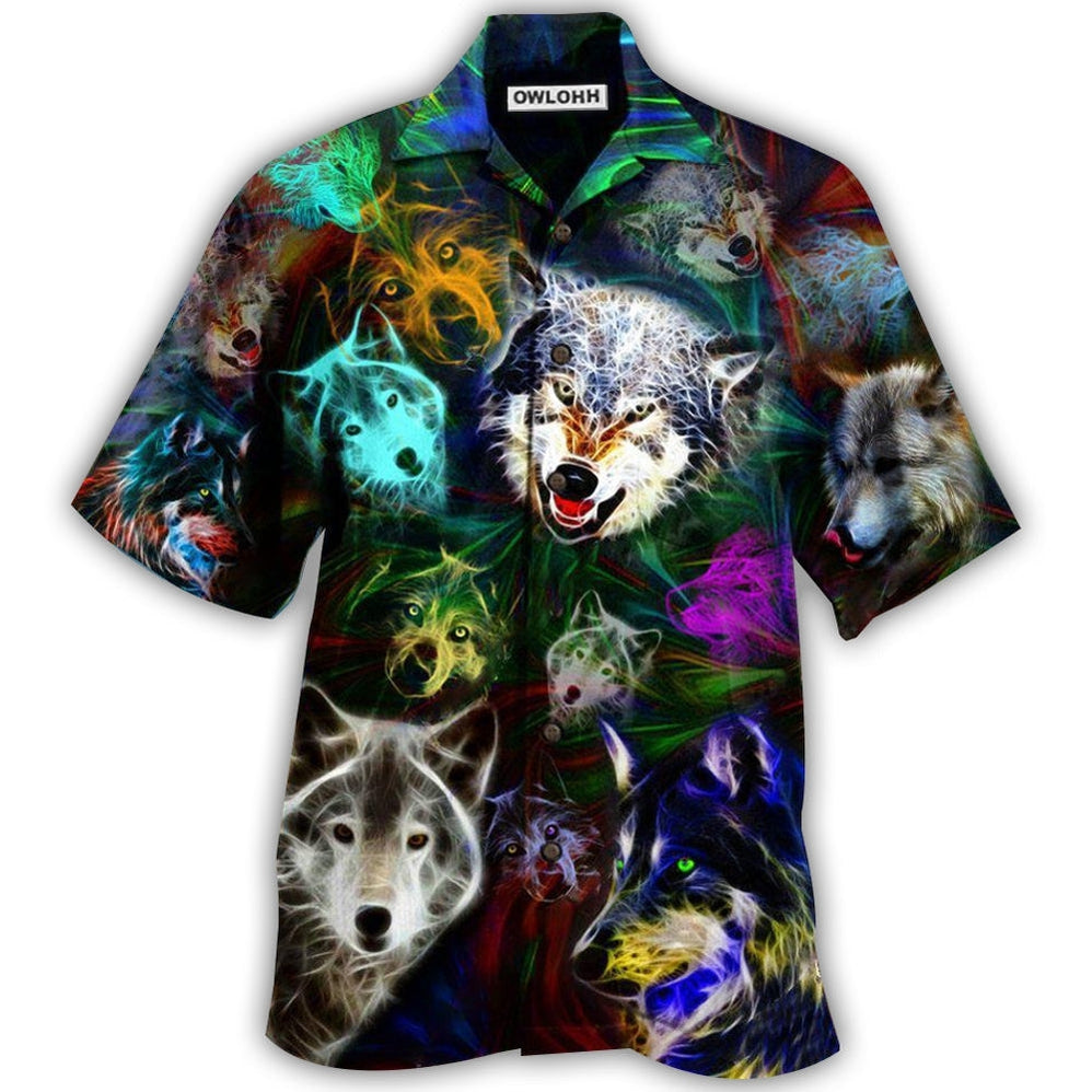 Wolf Brave Wolves Hawaii Shirt Ha80176