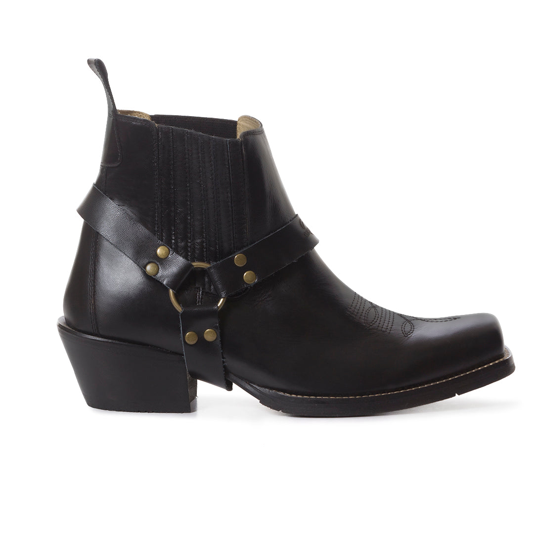 Brunello's Silverado Boot in Napa Black – Brunello's by Taben Western