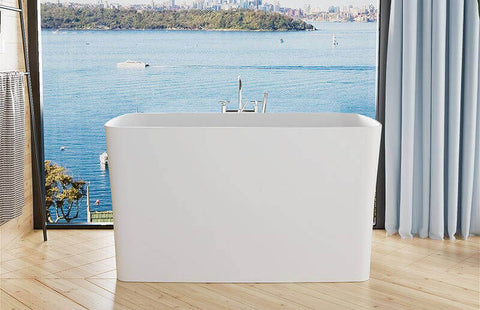 47'' Japanese style solid freestanding bathtub