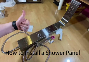 How to Install a Shower Panel