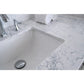 Giving Tree 43"x 22" bathroom stone vanity top carrara jade engineered marble color with undermount ceramic sink and 3 faucet hole with backsplash